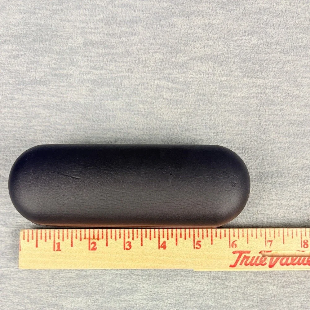 Oakley Black Hard Shell Eyeglasses Case Mens Black Microfiber Pouch Set